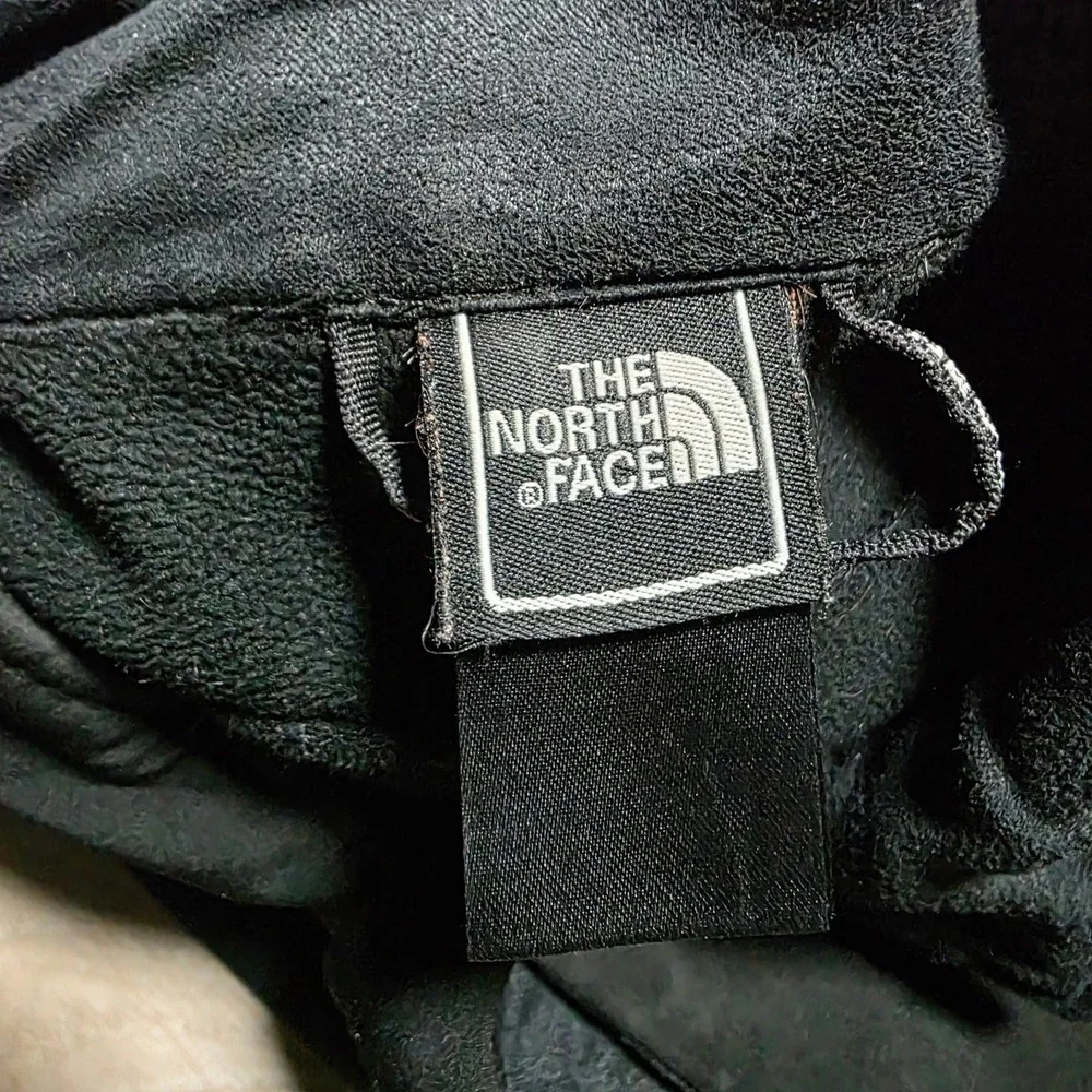The North‎ Face Apex Softshell Jacket Mens L Black Full Zip Fleece Lined Outdoor
